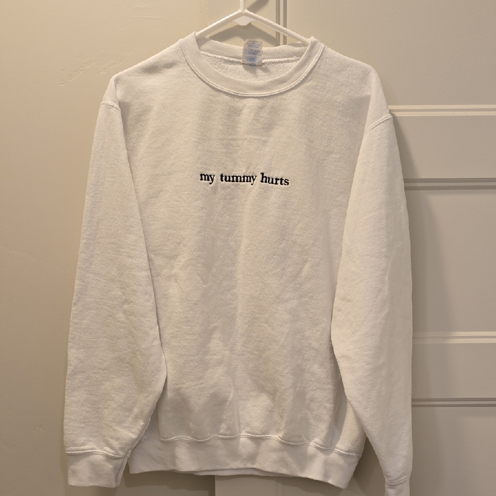My Tunmy Hurts Crew Neck